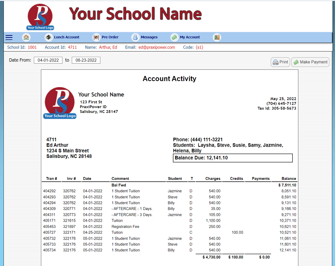 PraxiSchool Software Reviews, Demo & Pricing 2025