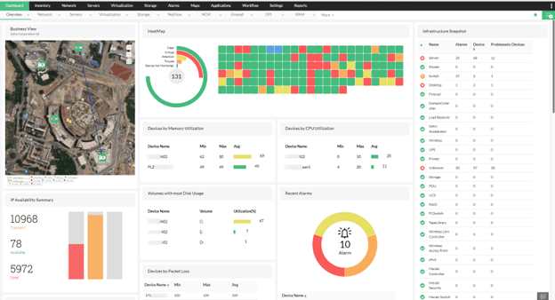 Opmanager Screen Shot ManageEngine OpManager Plus Software Reviews, Demo & Pricing - 2026